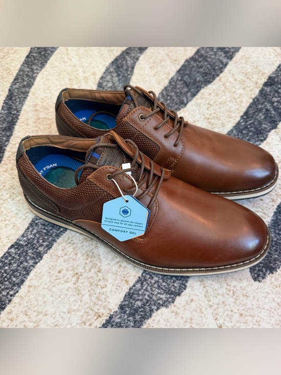 Nunn Bush Other - NWOB Nunn Bush Circuit Plain Toe Oxford Brown Men’s Shoes Size 7.5